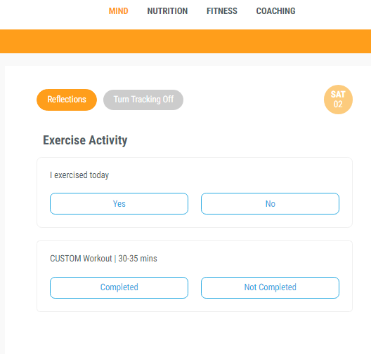 A screenshot of a fitness program

Description automatically generated